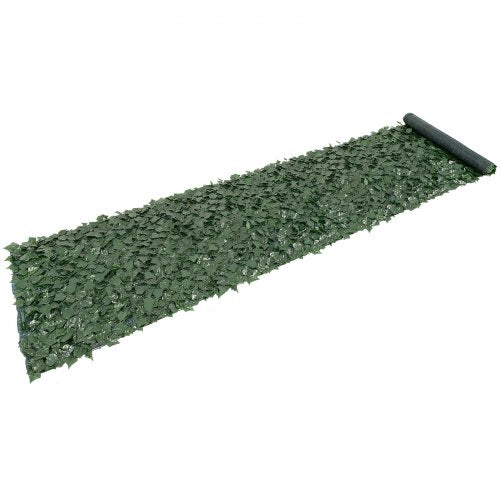 Ivy Privacy Fence 39 x 198in Artificial Green Wall Screen Greenery Ivy