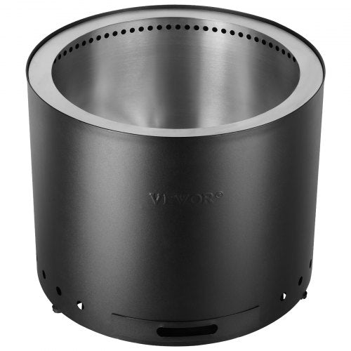 Smokeless Fire Pit Stove Bonfire H 15.4 in x Dia 193 inWood Burning