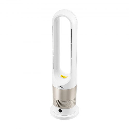 Tower Fan Bladeless 16 fts Velocity Quiet Floor Fan that Blows Cold