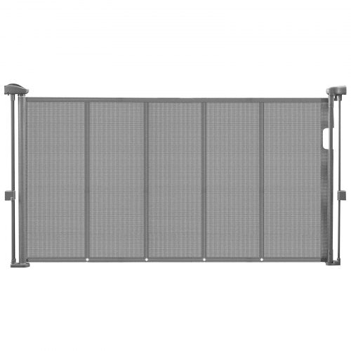 Retractable Baby Gate 34 inch Tall Extends up to 55 inch Wide Retractable