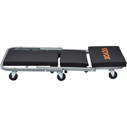2 in 1 Z Creeper Seat Rolling Chair Auto Mechanics Shop Garage Work Stool – 300L