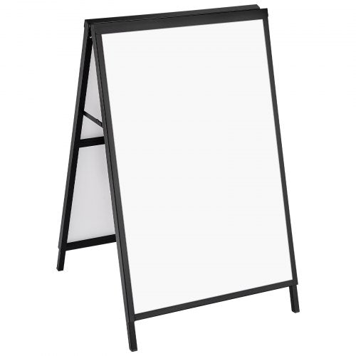 A Frame Sidewalk Sign 24x36 Inch Heavy Duty Slidein Signboard Holder