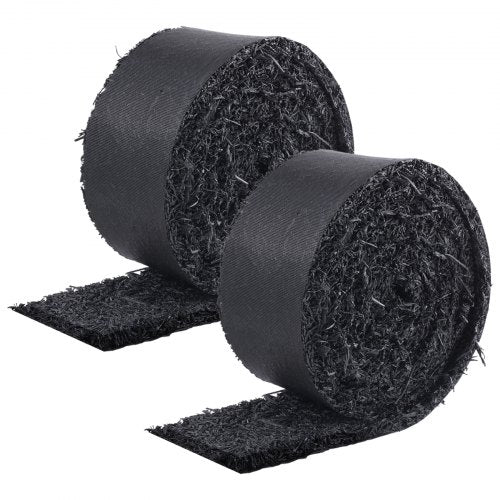 Rubber Mulch for Landscaping 2 Rolls Recycled Rubber Mulch Mat 120 x 45