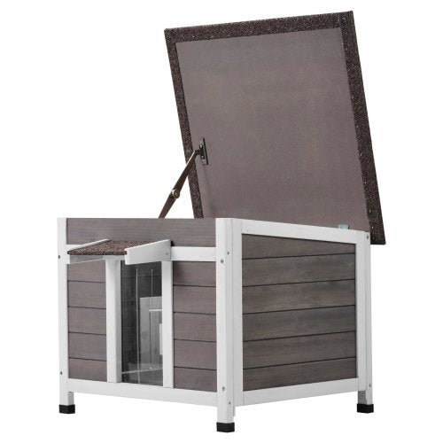 Outdoor Cat House Weatherproof Feral Cat Shelter for Multiple Cats Outdoor
