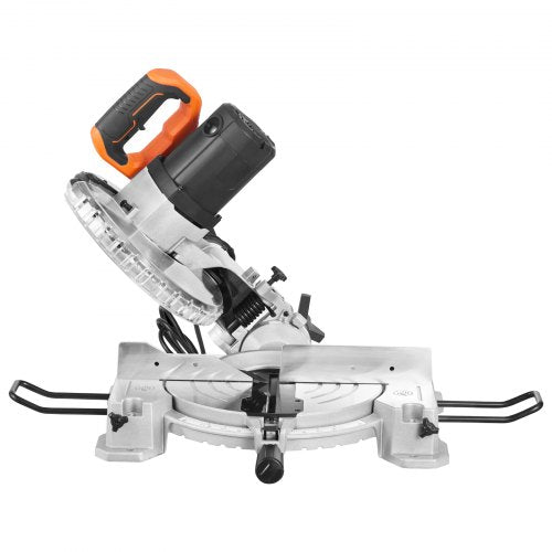 Compound Miter Saw 10Inch Blade 15 Amp Motor 60Tooth Corded Single