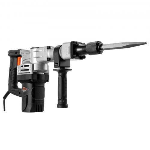 Demolition Jack Hammer 1400W Electric Jackhammer Heavy Duty 2pcs Chisels