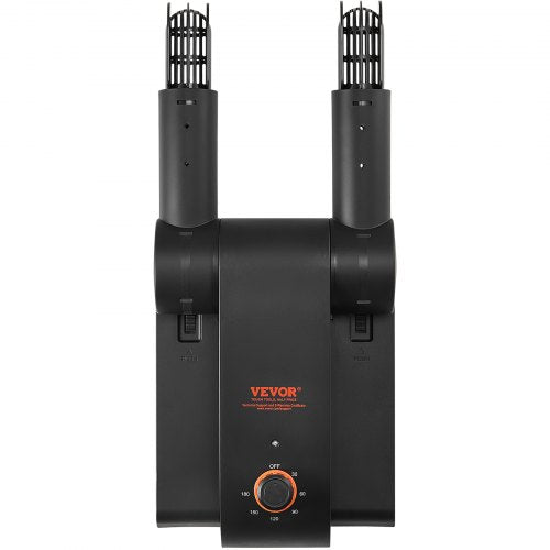 180° Foldable 2 Tubes Shoe Dryer Portable Boot Dryer with Timer Boot