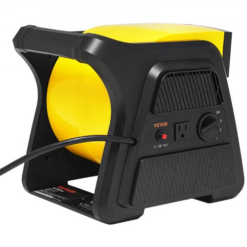 Pivoting Utility Fan 600 CFM High Velocity Floor Blower for Drying
