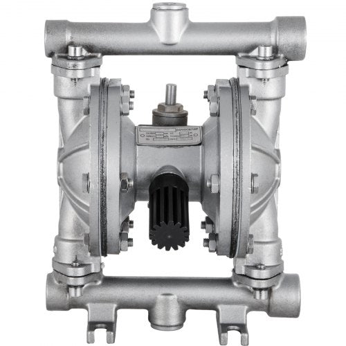 AirOperated Double Diaphragm Pump 12 in Inlet Outlet Stainless Steel