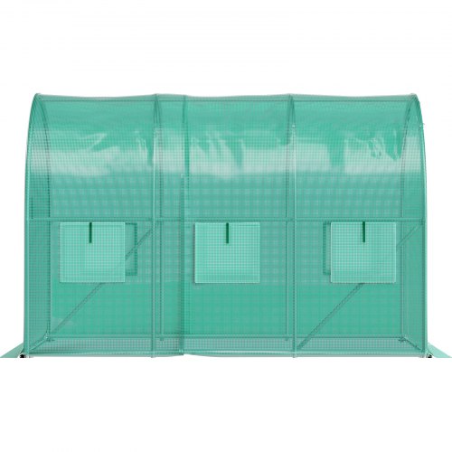 Walkin Tunnel Greenhouse 98 x 66 x 6.6 ft Portable Plant Hot House
