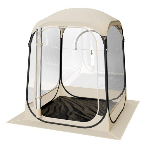 Pop up Sports Tent 50x50 in Clear Bubble Tent for 1 Person Waterproof