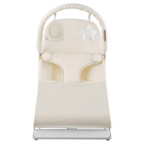 Baby Bouncer Folding Bouncer Seat Chair for Babies 09 Months with Toy Bar –