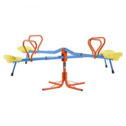 Kids Seesaw 110 lbs Load Capacity per Seat Sit and Spin Teeter Totter