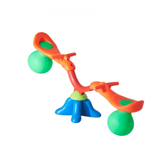 Kids Seesaw 55 lbs Load Capacity per Seat Sit and Spin Teeter Totter