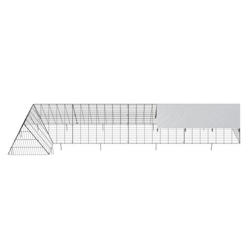 Chicken Tunnels 1575 x 394 x 242 inchLxWxH Chicken Tunnels for Yard