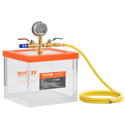 2 Gallon Vacuum Chamber Upgraded Multipurpose Acrylic Vacuum Degassing