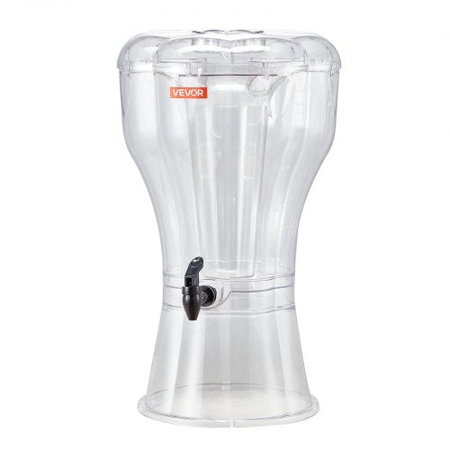 Beverage Dispenser 3.4 Gallon Drink Dispenser for Parties Plastic Juice