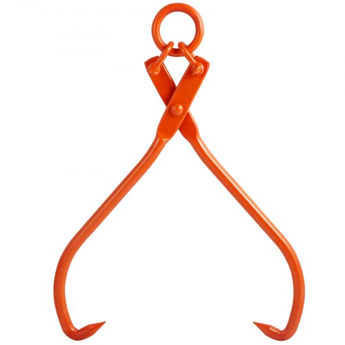 Log Skidding Tongs 32 inch 2 Claw Log Lifting Tongs Heavy Duty Steel