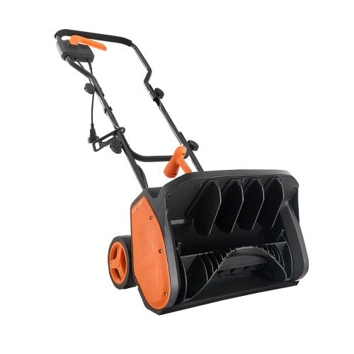 Electric Snow Shovel 12A 17 inch Corded Snow Shovel 60° Adjustable Chute