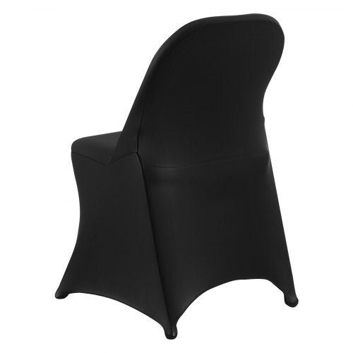 150 Pcs Black Chair Covers Polyester Spandex Cover Stretch Slipcovers For 46 2