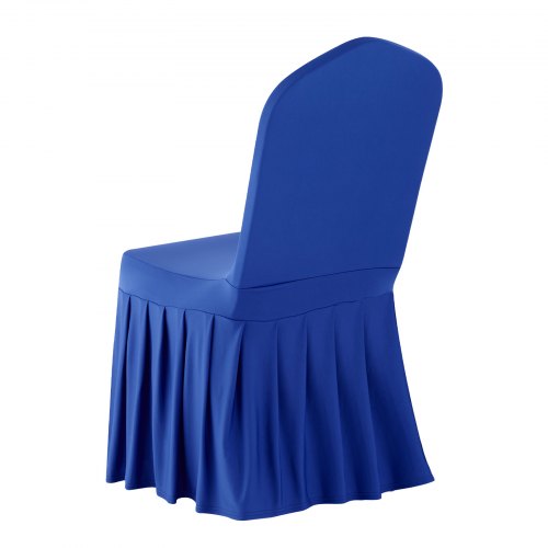 30 Pcs Blue Chair Covers Polyester Spandex Chair Cover Stretch Slipcovers