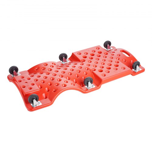 Mechanic Plastic Creeper 40Inch 350 lbs Capacity Automotive Rolling