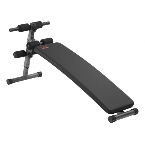 Sit Up Bench Folding Curved Decline Ab Bench with 5 Adjustable Height