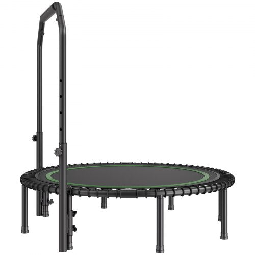 Foldable Mini Trampoline 51 Inch Fitness Rebounder Max Load 450lbs