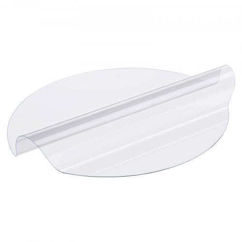 Plastic Table Cover 48 x 48 Inch 2.0 mm Thick Clear Table Protector Round