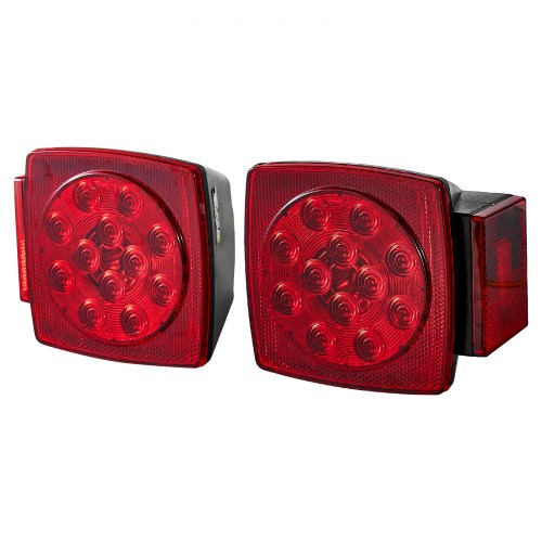 Trailer Lights 12V LED Trailer Tail Lights Kit with Stop Brake Turn Tail