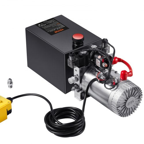 Hydraulic Pump 10 Quart Hydraulic Power Unit Double Acting Dump Trailer