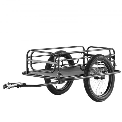 Bike Cargo Trailer 275 lbs Load Capacity HeavyDuty Bicycle Wagon Cart