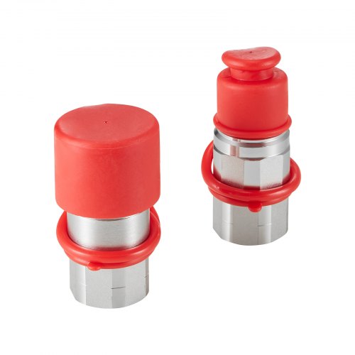 12 Flat Face Hydraulic Couplers 12 NPT Skid Steer Hydraulic Quick