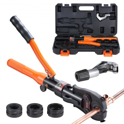 Copper Pipe Crimping Tool Hydraulic Driven Press Tool with 12 34 1