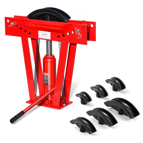 Hydraulic Pipe Bender 12 Ton Manual Copper Exhaust Pipe Bending Machine