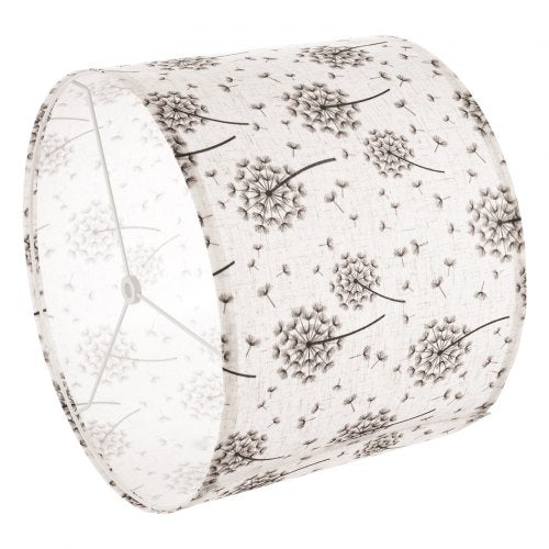 Drum Lamp Shade 2 Set 13 in Top x 13 in Bottom x 10 in High Medium Drum
