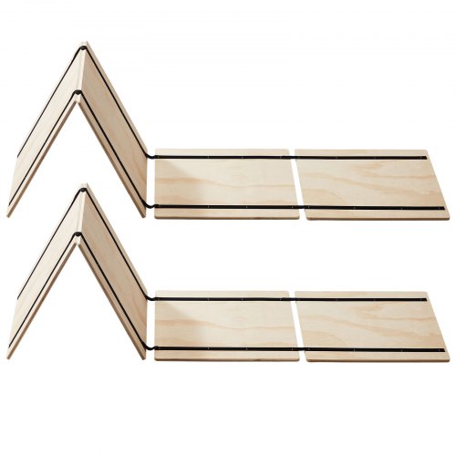 Twin Size Bunkie Board 0.4 in Foldable Bed Board Slats with Connection