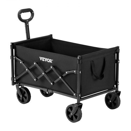 Collapsible Wagon Carts 120L 225LBS Folding Wagons with AllTerrain