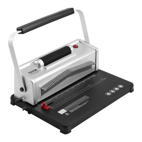 Coil Spiral Binding Machine Manual Book Maker with Electric Binding