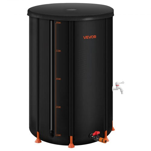 Collapsible Rain Barrel 100 Gallon Portable Rain Water Collection Barrel