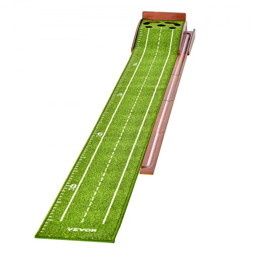 Golf Putting Mat 5 Hole Indoor Golf Putting Green WrinkleFree Golf