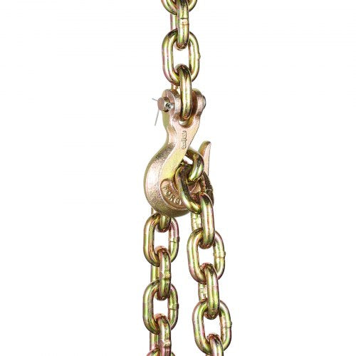 G80 Transport Binder Chain 38 x 103 2Pack Tow Chain with Clevis Grab
