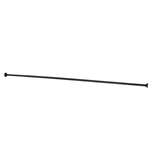 Shower Curtain Rod 2876 Inches 1 Inch Diameter Adjustable Spring Tension 2