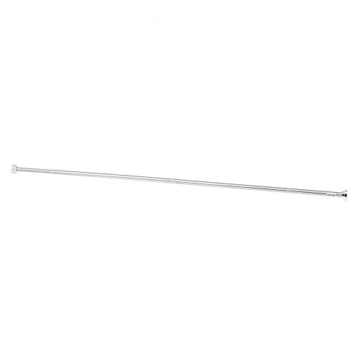Shower Curtain Rod 2876 Inches 1 Inch Diameter Adjustable Spring Tension