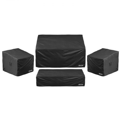Patio Furniture Cover 4Piece Set 420D Heavy Duty Waterproof Outdoor Dining