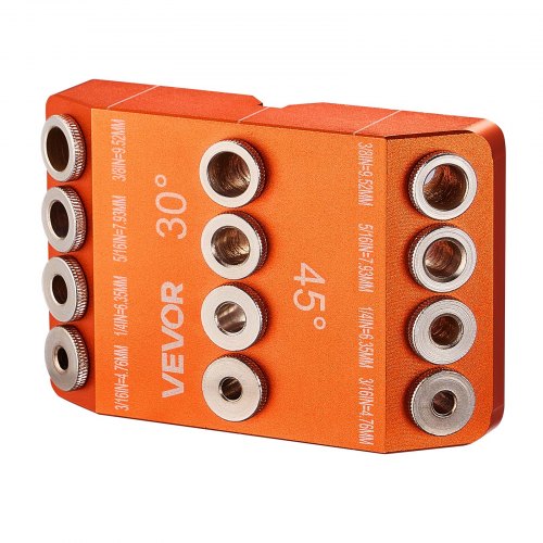 Drill Guide 30 45 90 Degree Angle 4 Sizes Portable Precision Drilling
