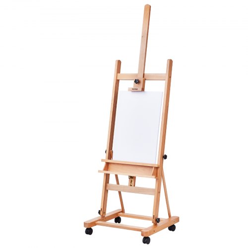 Studio HFrame Easel Holds Canvas Art up to 48 Beechwood Artists Easel