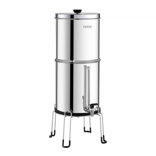 Gravityfed Water Filter System 225G 304 StainlessSteel Countertop