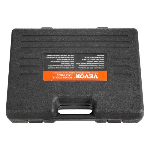 Wheel Bearing Locknut Socket Set 12 inch Drive 7 Piece SAE and Metric