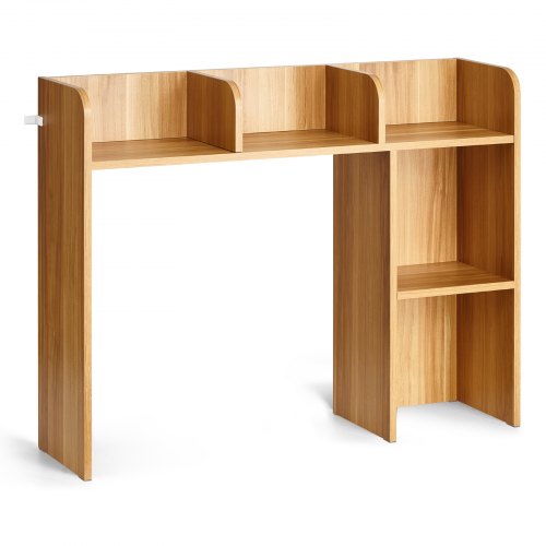Desktop Bookshelf 2Tier Wood Desktop Storage Organizer 372 x 95 x